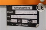 Kerry - Microsolve 250M Monosolvent Ultrasonic Cleaner