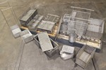 Kerry - Selection of 26 Stainless Steel Work Baskets, some