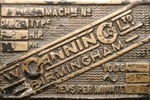 Canning - 1612 Model 1, Twin Head, Polishing Lathe