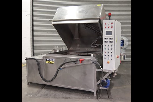 Technowash - (Wheelabrator) AQT 1250/4 Top Loading 4 Stage Spra