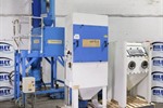 Wheelabrator Abrasive Developments - Ventus 92 PR Pressure Fed Shot Blasting Cabinet