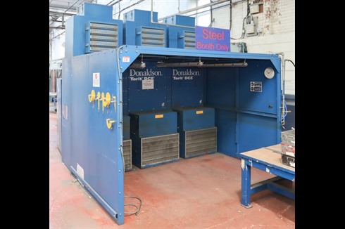 Donaldson Torit - ECB-3 Rear Extraction Linishing /  Fettling Booth