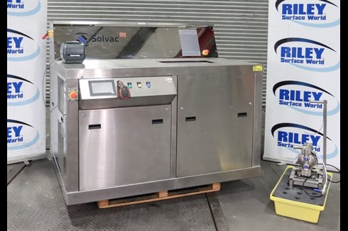 CC - Solvac S1 Ultrasonic Solvent Vapour Cleaning Syste