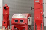 Rosler - Rotary Table Semi Auto Blast Cabinet With Full Rec