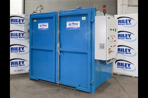 Airflow - 300°C Air Circulated Box Oven with Track Trolley L