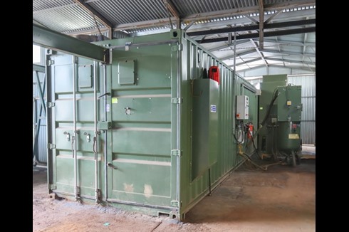 Hodge Clemco - Complete Container Blast Room