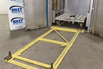 Airflow - 300°C Air Circulated Box Oven with Track Trolley L