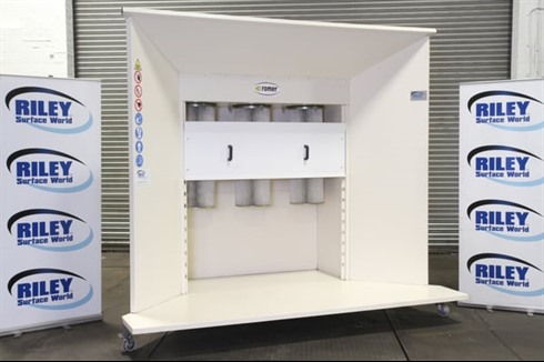 Romer PP - KPO-3ZN-L Powder Coating Booth