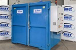 Airflow - 300°C Air Circulated Box Oven with Track Trolley L