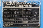 CM - CM1000 Airless Ø1000mm Table Shot Blasting Machine