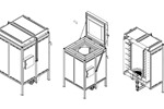 Snol - 650°C Vertical Forced Circulation Furnace