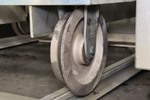 Airflow - 300°C Air Circulated Box Oven with Track Trolley L