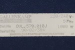 Gallenkamp - Gallenkamp Vacuum Oven