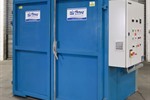 Airflow - 300°C Air Circulated Box Oven with Track Trolley L