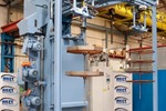 Wheelabrator Abrasive Developments - HB 12/20 Monorail Hanger Spinner Blaster