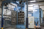 Wheelabrator Abrasive Developments - HB 12/20 Monorail Hanger Spinner Blaster