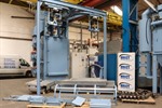 Wheelabrator Abrasive Developments - HB 12/20 Monorail Hanger Spinner Blaster