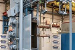 Wheelabrator Abrasive Developments - HB 12/20 Monorail Hanger Spinner Blaster