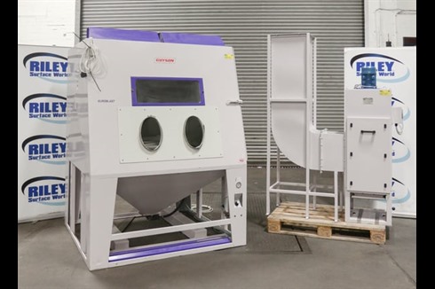 Guyson - Euroblast 10SF System Blast Cabinet with ATEX Cart