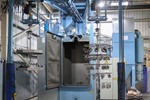 Wheelabrator Abrasive Developments - HB 12/20 Monorail Hanger Spinner Blaster