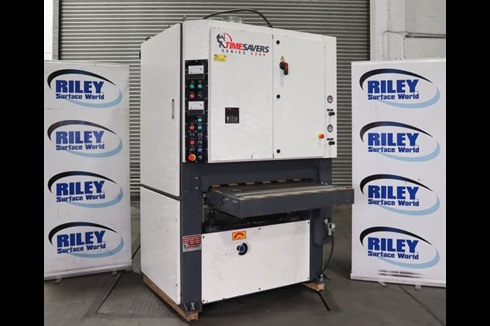 Timesavers - 22 Series 900 WB Flat Bed Deburring Machine