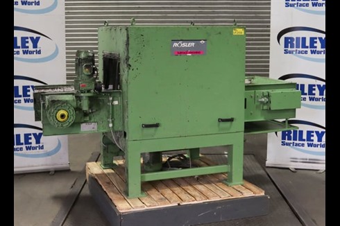 Rosler - 500mm Wide Mesh Belt Flat Bed Conveyor Dryer