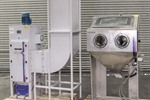 Guyson - 1400 Mediblast Shot Blast Cabinet with Extractor