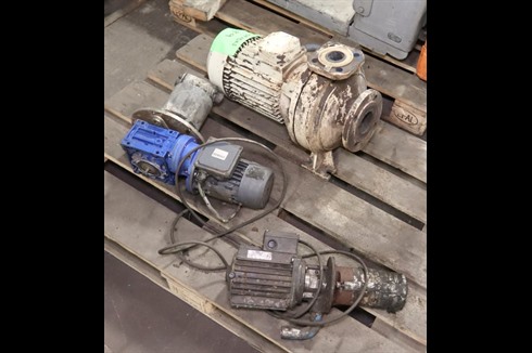 _Unknown / Other - Pallet of Pumps and Motors