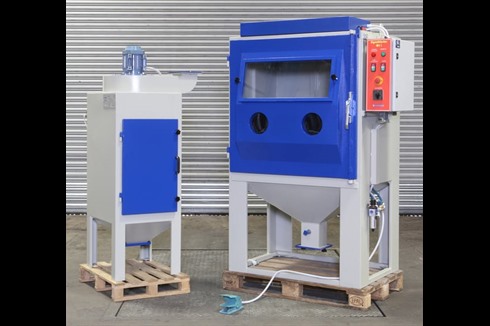 _Unknown / Other - Dynablaster M11 Suction Venturi Shot Blast Machine