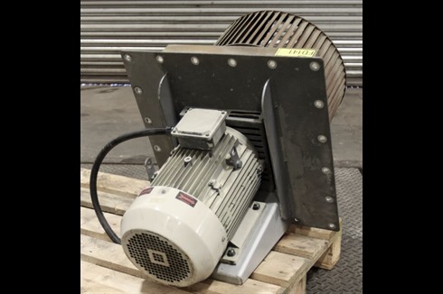 _Unknown / Other - 3 Phase Induction Motor Driven Fan with Impellor