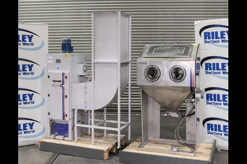 Guyson - 1400 Mediblast Shot Blast Cabinet with Extractor