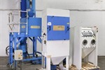 Wheelabrator Abrasive Developments - Ventus 92 PR Pressure Fed Shot Blasting Cabinet